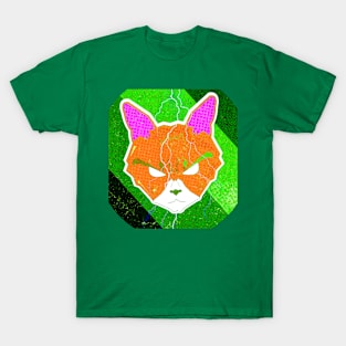 Mad orange cat (version 2) T-Shirt